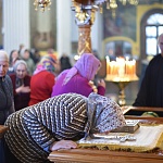 В Троицком соборе Яранска состоялось молебное пение с акафистом преподобному Матфею Яранскому