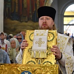 В праздник Вознесения Господня епископ Паисий совершил Литургию в Троицком соборе Яранска