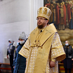 Епископ Паисий совершил богослужения Недели 25-й по Пятидесятнице в Троицком соборе Яранска