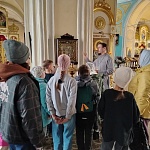 Учащиеся Вятской православной гимназии посетили Никольский собор Котельнича