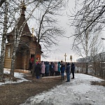 В Котельниче состоялся крестный ход к часовне в честь прп. Алексия, человека Божия