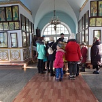 Экскурсия воскресной школы поселка Санчурск в храм села Мусерье