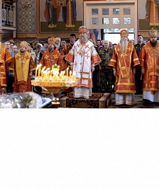 В день памяти праведного Иова Многострадального в Александро-Невском храме Алма-Аты состоялось соборное богослужение   